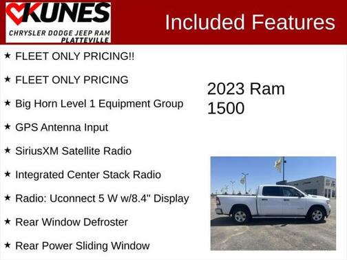 2023 RAM 1500 Big Horn/Lone Star