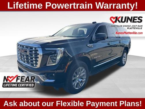 Onyx Black 2025 GMC Yukon XL Denali
