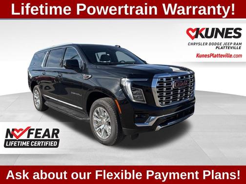 Onyx Black 2025 GMC Yukon XL Denali