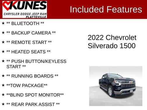 2022 Chevrolet Silverado 1500 LTZ