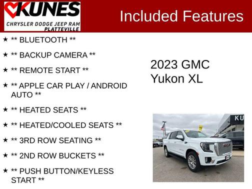 2023 GMC Yukon XL Denali