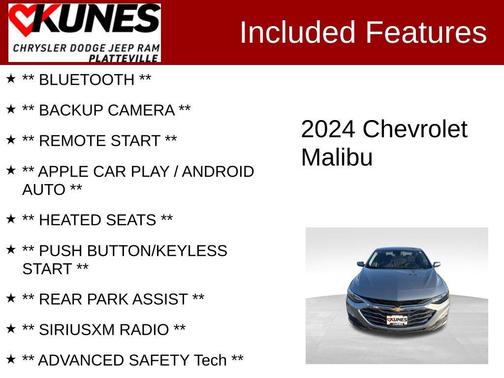 2024 Chevrolet Malibu FWD 1LT