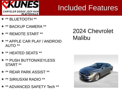 2024 Chevrolet Malibu FWD 1LT