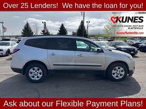 Silver Ice Metallic 2015 Chevrolet Traverse LS