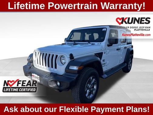 Bright White Clearcoat 2020 Jeep Wrangler Unlimited Freedom 4x4