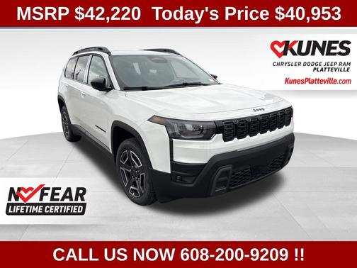 Bright White Clear-Coat Exterior Paint 2026 Jeep Cherokee Limited