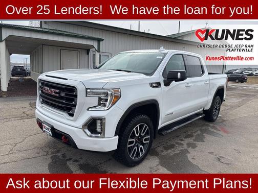 Summit White 2022 GMC Sierra 1500 AT4