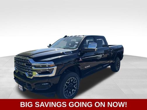 Diamond Black Crystal Pearl-Coat Exterior Paint 2026 RAM 2500 Longhorn