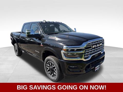 Diamond Black Crystal Pearl-Coat Exterior Paint 2026 RAM 2500 Longhorn