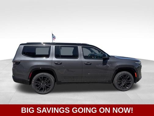 Baltic-Gray Metallic Clear-Coat Exterior Paint 2026 Jeep Grand Wagoneer Summit Obsidian 4x4