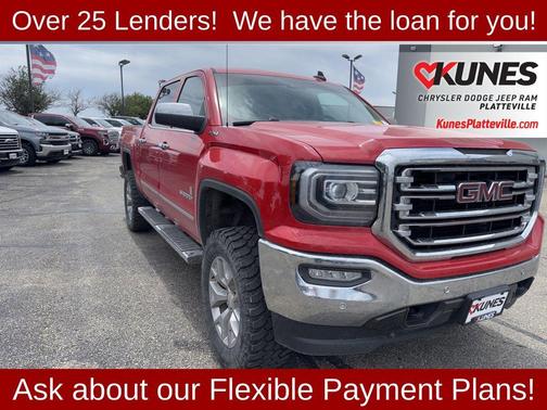 Cardinal Red 2018 GMC Sierra 1500 SLT