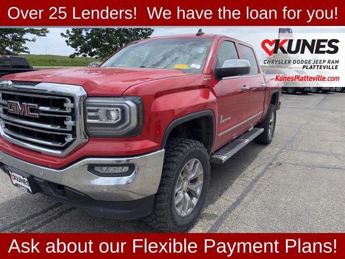 Cardinal Red 2018 GMC Sierra 1500 SLT
