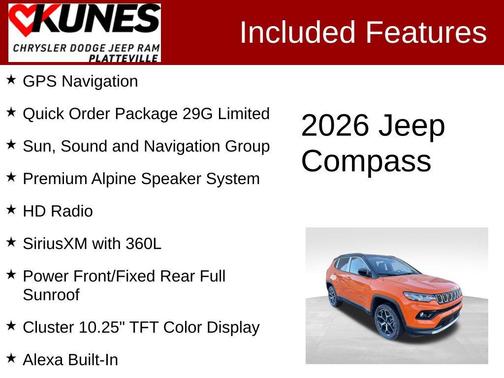 2026 Jeep Compass Limited