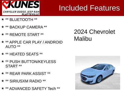 2024 Chevrolet Malibu FWD 1LT