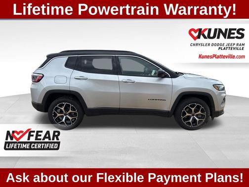 Silver Zynith Metallic Clearcoat 2025 Jeep Compass Limited