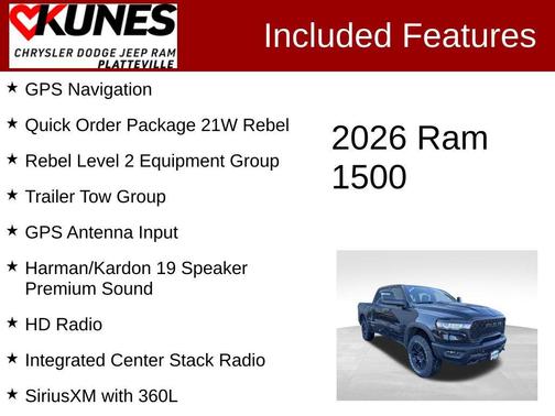 2026 RAM 1500 Rebel