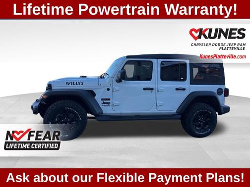 Bright White Clearcoat 2022 Jeep Wrangler Unlimited Sport