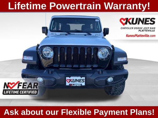 Bright White Clearcoat 2022 Jeep Wrangler Unlimited Sport
