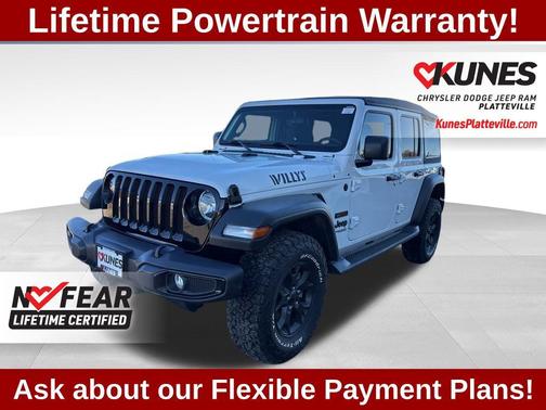 Bright White Clearcoat 2022 Jeep Wrangler Unlimited Sport
