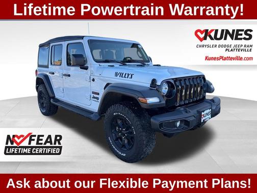Bright White Clearcoat 2022 Jeep Wrangler Unlimited Sport
