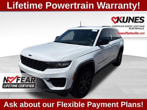 Bright White Clearcoat 2024 Jeep Grand Cherokee Altitude