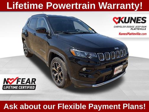 Diamond Black Crystal Pearlcoat 2026 Jeep Compass Limited