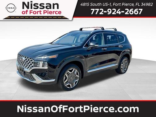 Twilight Black 2022 Hyundai SANTA FE Limited