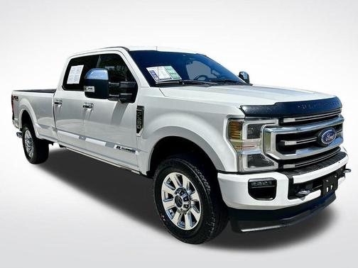 White Metallic 2020 Ford F-350 Platinum
