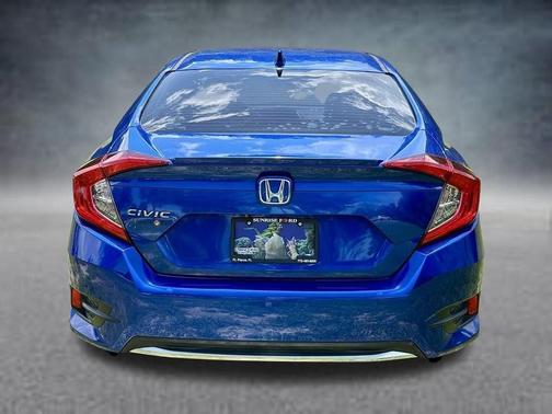 Blue 2019 Honda Civic EX