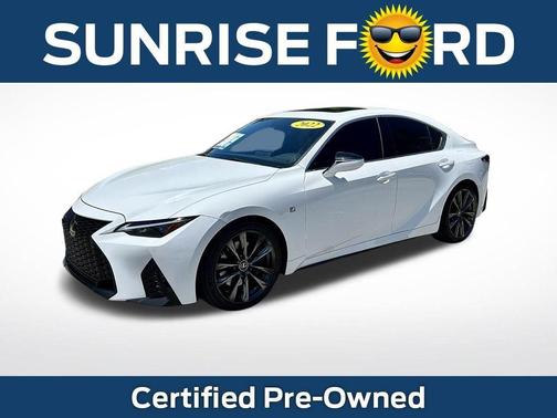 Ultra White 2022 Lexus IS 350 F Sport