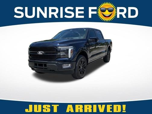 Blue Metallic 2025 Ford F-150 Platinum
