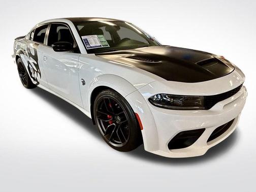 White Knuckle Clearcoat 2023 Dodge Charger SRT Hellcat Widebody