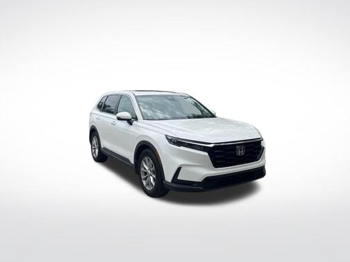 Platinum White Pearl 2025 Honda CR-V EX