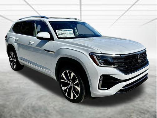 Opal White Pearl 2026 Volkswagen Atlas 2.0T SEL Premium R-Line