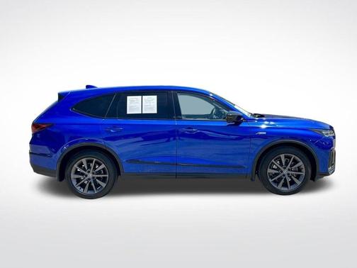 Blue 2025 Acura MDX A-Spec