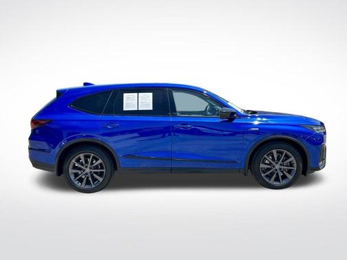 Blue 2025 Acura MDX A-Spec