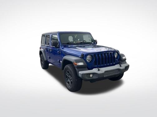 Ocean Blue Metallic 2018 Jeep Wrangler Unlimited Sport