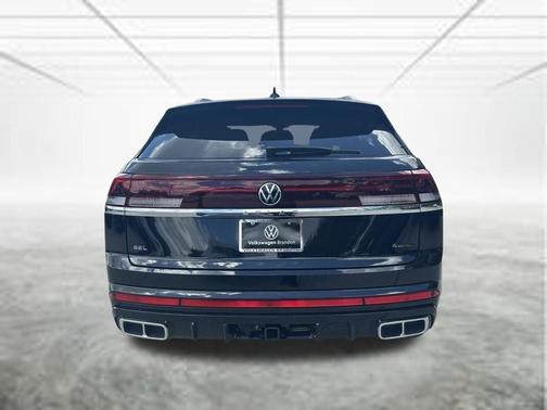 Black 2026 Volkswagen Atlas Cross Sport 2.0T SEL Premium R-Line