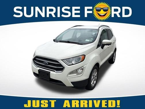Diamond White 2021 Ford EcoSport SE