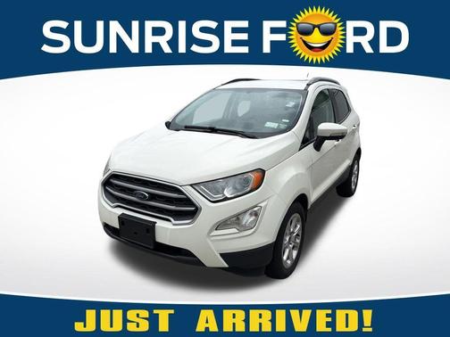 Diamond White 2021 Ford EcoSport SE