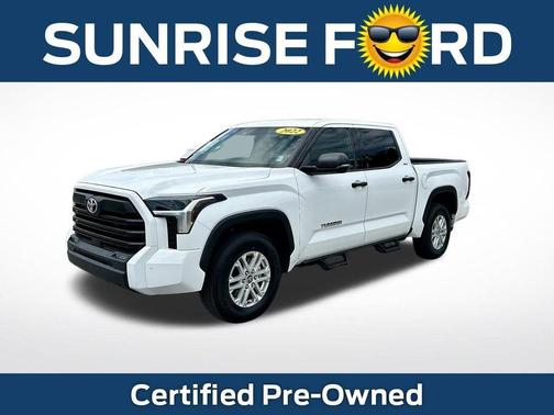 White 2022 Toyota Tundra SR5