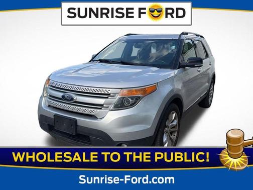 Ingot Silver 2015 Ford Explorer XLT