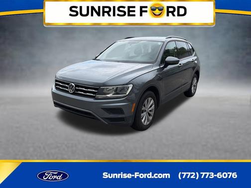 Platinum Gray Metallic 2019 Volkswagen Tiguan 2.0T S