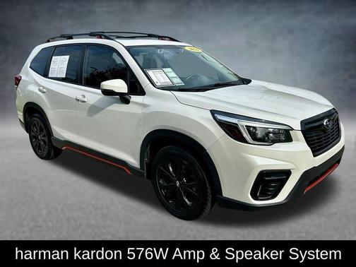 Crystal White Pearl 2021 Subaru Forester Sport