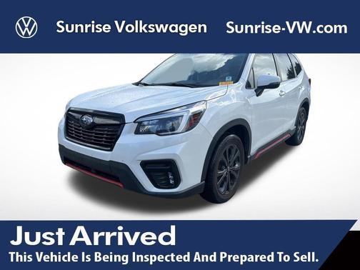 Crystal White Pearl 2021 Subaru Forester Sport