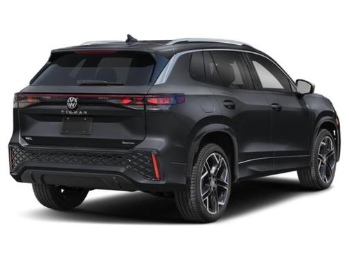 Deep Black Pearl Effect 2026 Volkswagen Tiguan 2.0T SEL R-Line Turbo