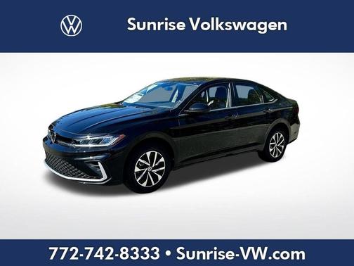 Deep Black Pearl Effect 2026 Volkswagen Jetta 1.5T S