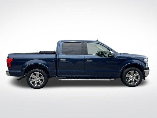 Blue 2019 Ford F-150 Lariat