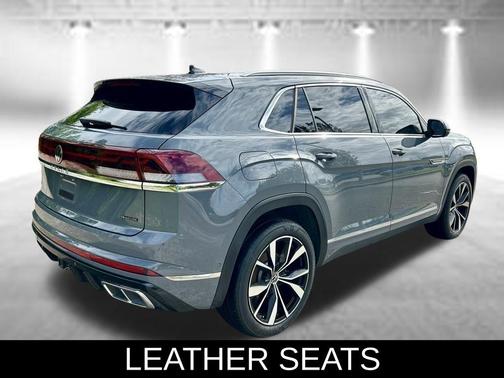 Pure Gray 2024 Volkswagen Atlas Cross Sport 2.0T SEL Premium R-Line