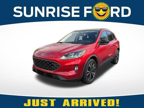 Red Metallic 2022 Ford Escape SEL